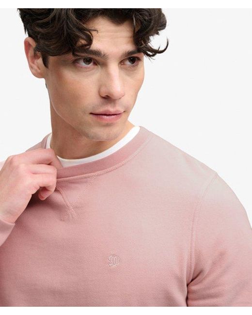 Superdry Red & Co Classic Essential Sweatshirt for men