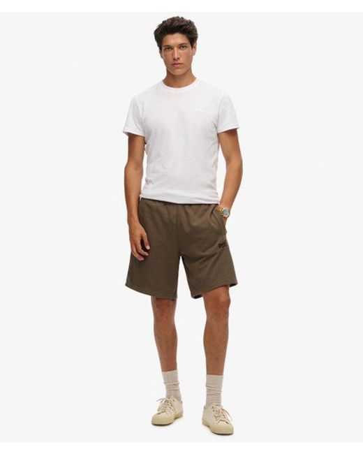 Superdry White & Co Essential Logo Jersey Shorts for men