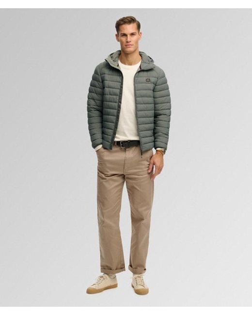 Superdry Gray & Co Hooded Fuji Lite Jacket for men