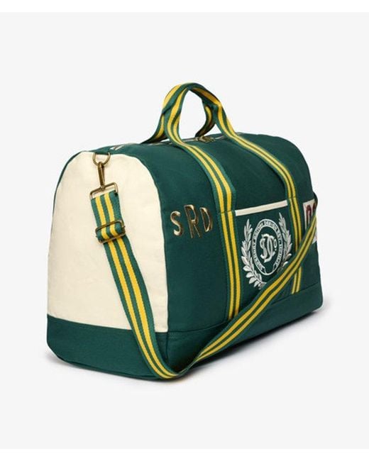Superdry Vintage Patch Weekendtas in het Green
