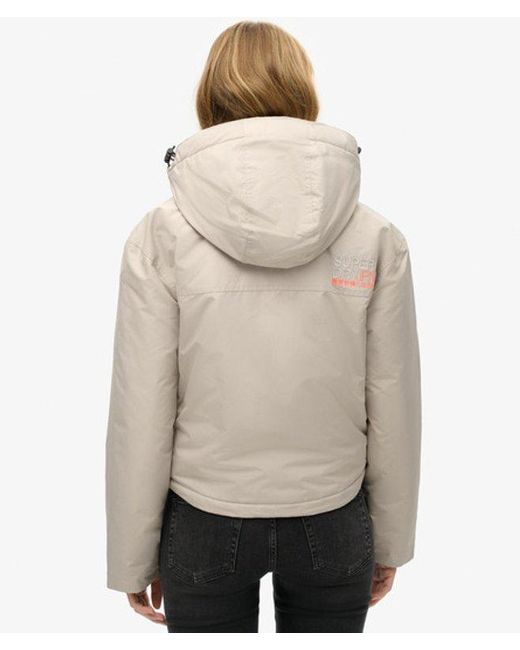Superdry Natural & Co Hooded Embroidered Sd Windbreaker Jacket