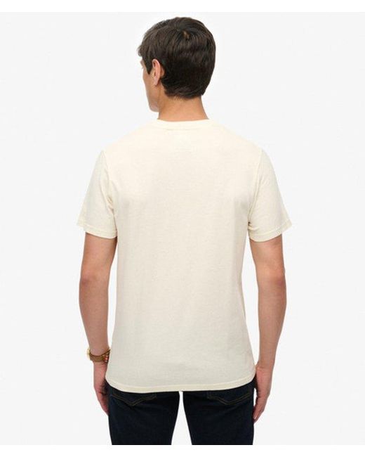 Superdry Standard Script-t-shirt in het Red voor heren
