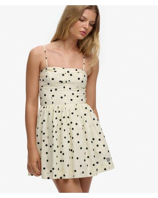 Superdry Green & Co Corset Cami Mini Dress