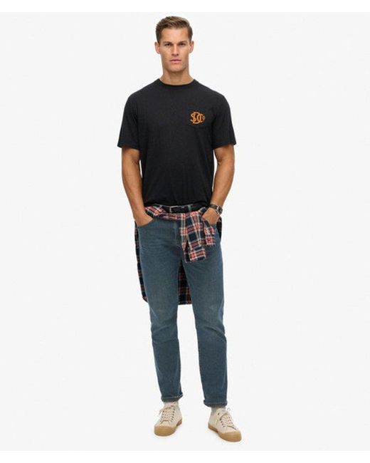 Superdry Black The Merchant Store for men