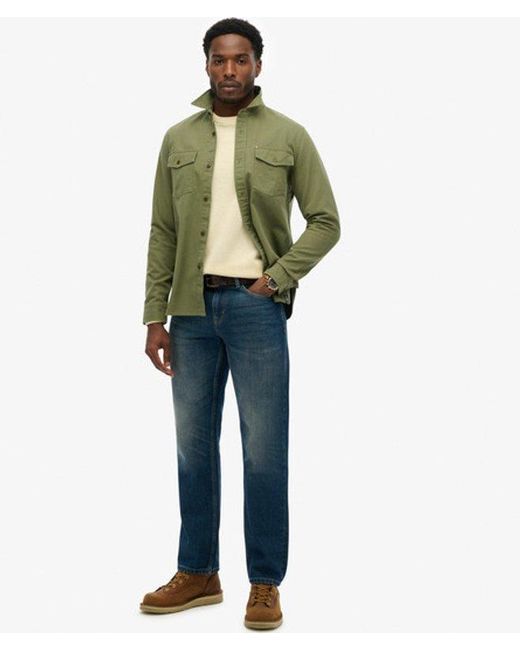 Superdry Green & Co The Merchant Store- Frontier Shirt for men