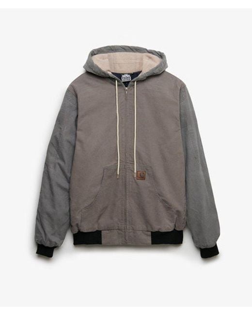 Superdry Gray & Co Carhartt Reworked Hooded Jacket for men