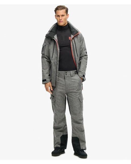 Superdry Black & Co Ski Peak Rescue Trousers for men