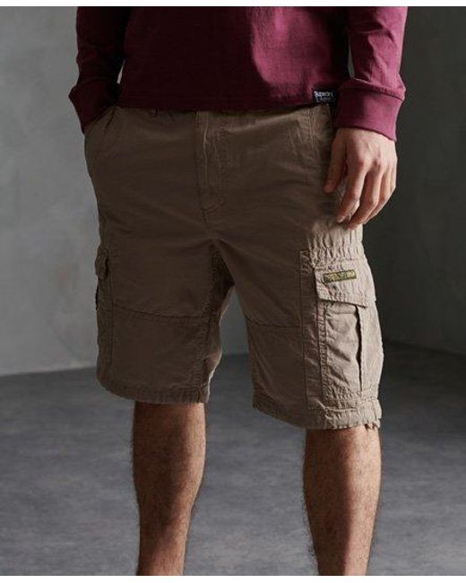 Superdry Core Para Cargo Shorts in Beige (Natural) for Men - Lyst