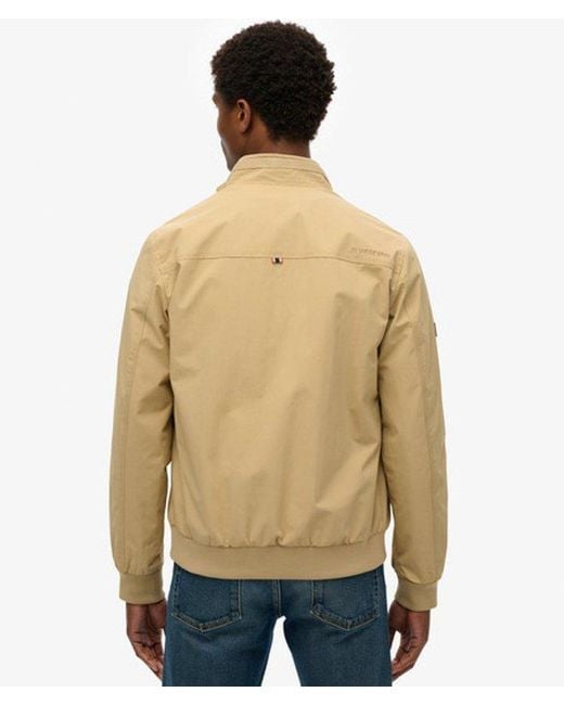 Superdry Natural Nylon Harrington Jacket for men
