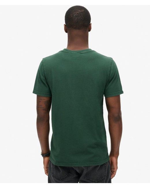 Superdry Green & Co Vintage Logo Graphic T-shirt for men