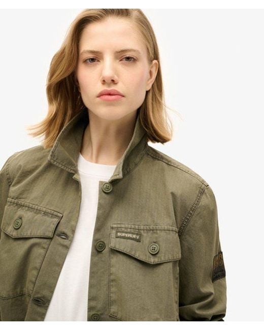Superdry Green & Co Military Overshirt