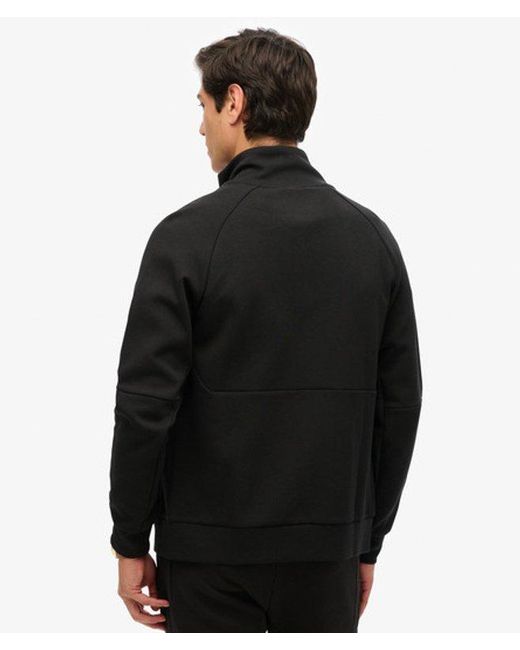 Superdry Black & Co Tech Loose Track Top for men