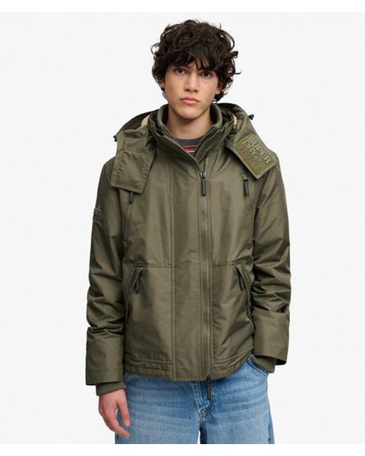 Superdry Green & Co Hooded Arctic Windcheater Jacket for men