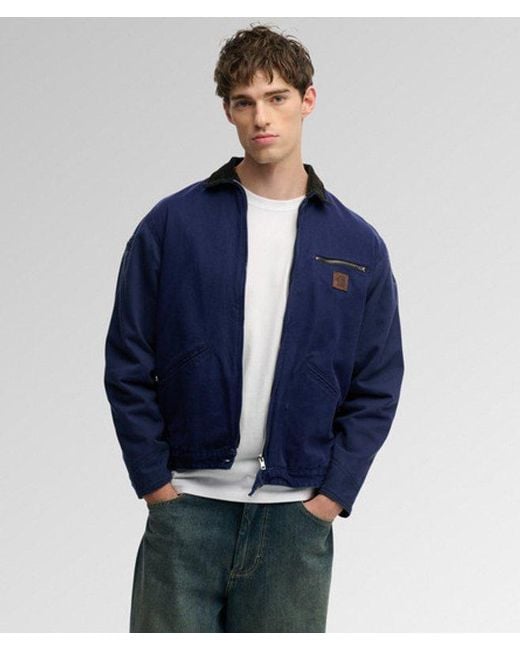 Superdry Blue & Co Carhartt Reworked Collared Jacket for men