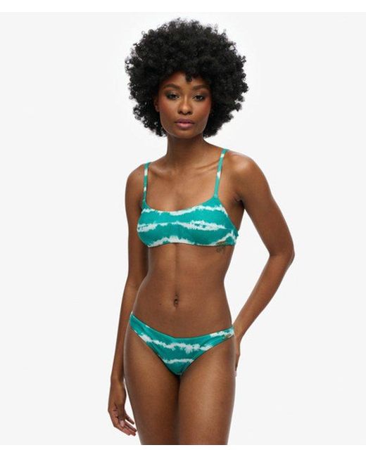 Superdry Pink & Co Tie Dye Recycled Bikini Briefs
