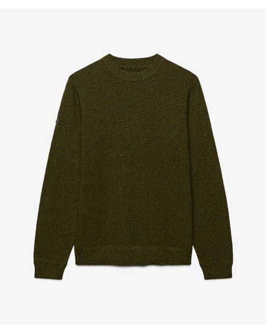 Superdry Green & Co Texture Knit Jumper for men