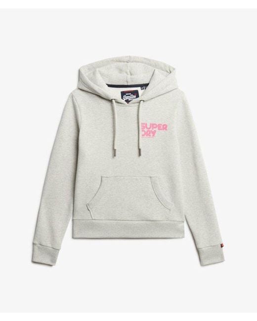Superdry Natural & Co Rainbow Stripe Hoodie