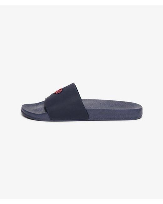 Superdry Blue & Co . Pool Sliders for men