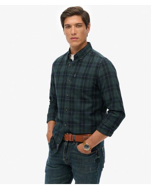Superdry Blue & Co Vintage Check Shirt for men
