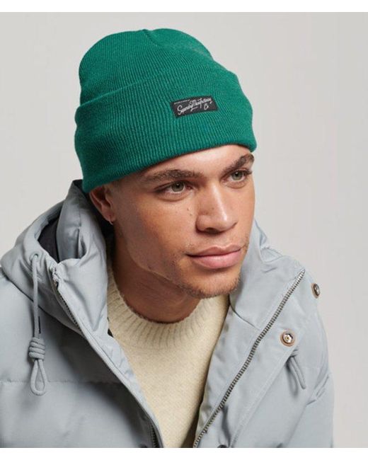 Superdry Green & Co Essential Logo Beanie