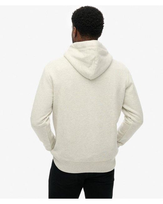 Superdry Natural Essential Logo Classic Hoodie for men
