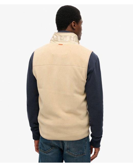 Superdry Blue & Co Active Fleece Gilet for men