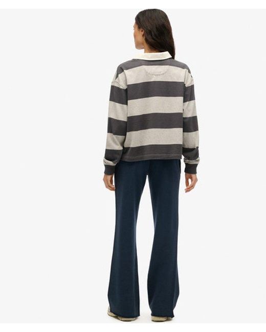 Superdry Blue & Co Athletic Essentials Low Rise Flare joggers