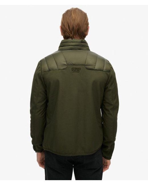 Superdry Green & Co Storm Softshell Hybrid Jacket for men