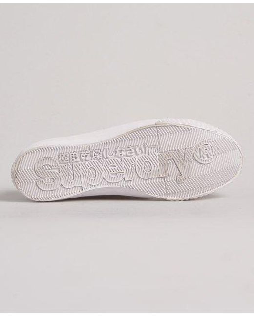 Superdry Blue Low Pro 2.0 Trainers Denim