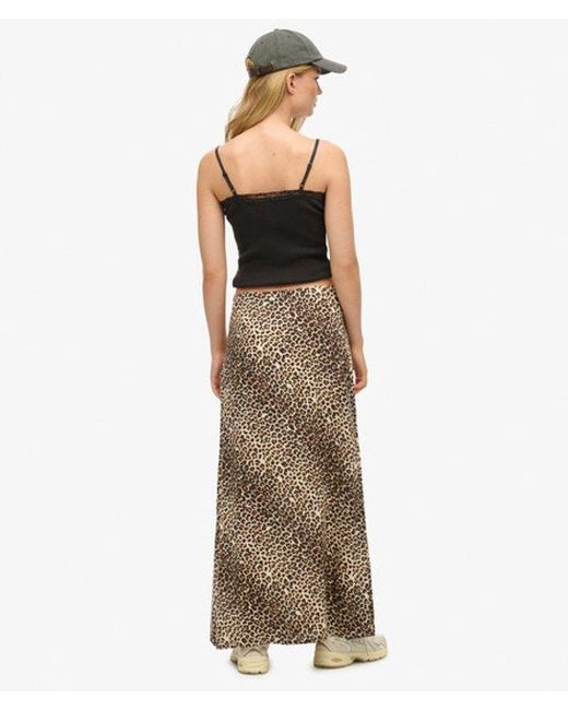 Superdry Natural & Co Column Maxi Skirt