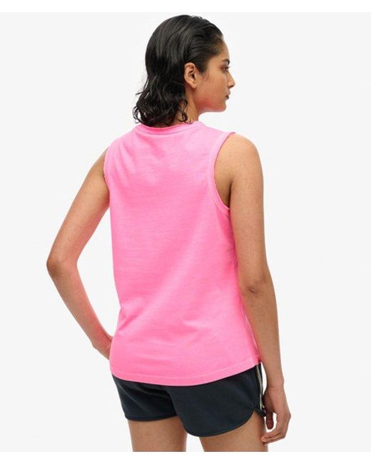 Superdry Red & Co Outdoor Stripe Scoop Neck Tank Top