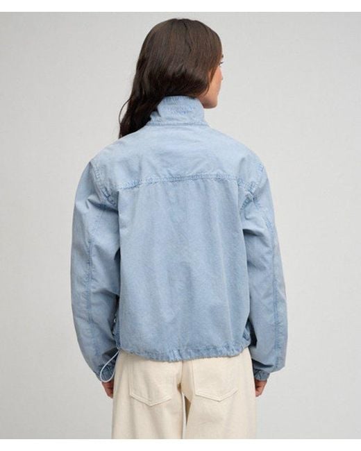 Superdry Blue & Co Cotton Harrington Jacket