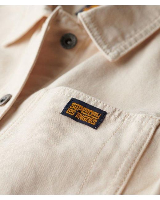 Superdry Natural & Co Organic Cotton Vintage Chore Jacket