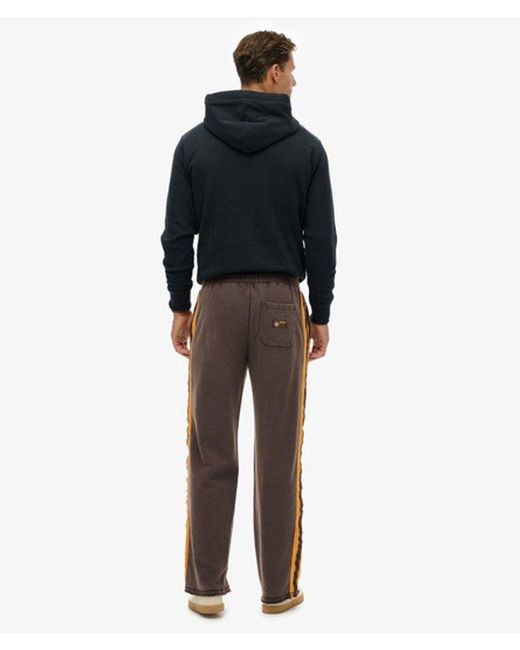 Superdry Black & Co Athletic Fives joggers for men