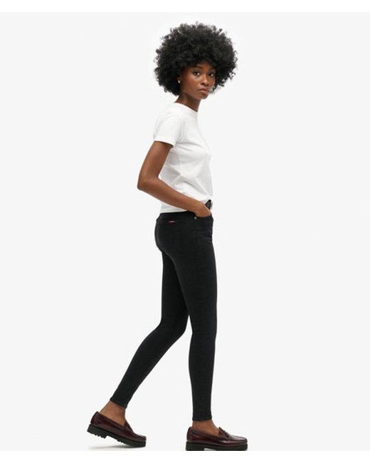 Superdry White & Co Cotton High Rise Skinny Denim Jeans