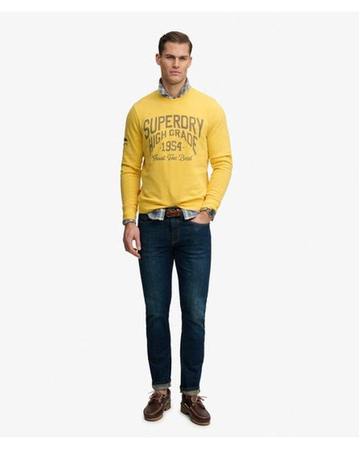 Superdry Yellow & Co Coastal Relaxed Sweatshirt for men