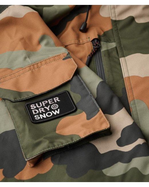 Superdry Green & Co Ski Ultimate Rescue Jacket for men