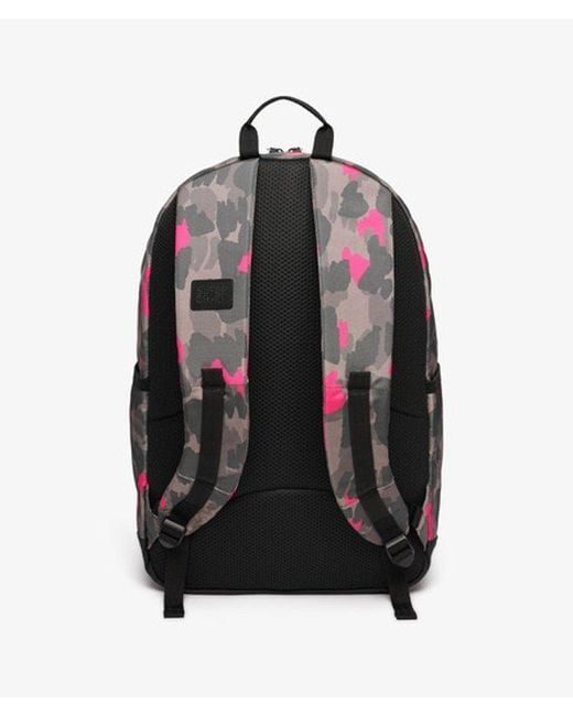 Superdry Gray & Co Classic Patch Montana Backpack