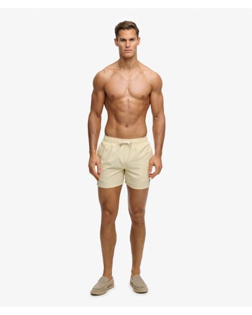 Superdry Blue & Co Embroidered Logo 15- Inch Swim Shorts for men