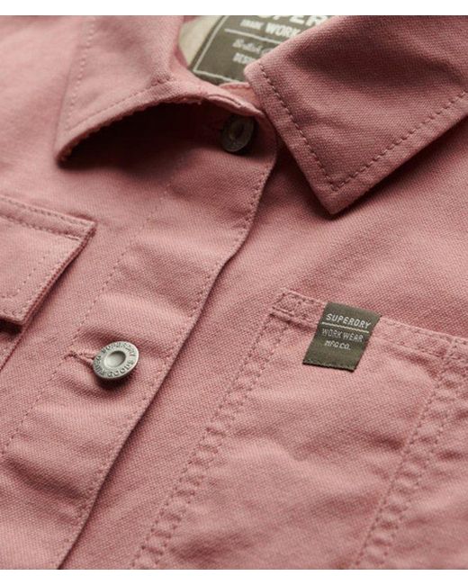 Superdry Red & Co Chore Jacket