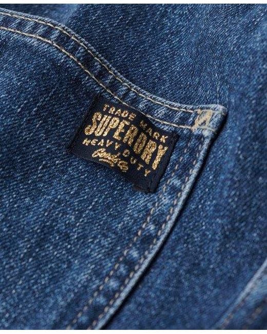 Superdry Blue Denim Chore Jacket