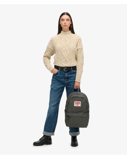 Superdry Gray & Co Patched Montana Backpack
