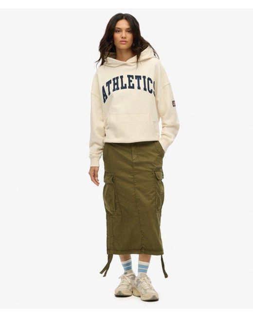 Superdry Midi Cargorok in het Natural