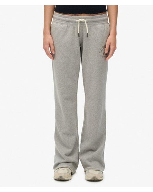 Superdry Black & Co Athletic Essentials Low Rise Flare joggers