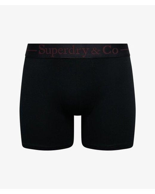 Superdry Blue & Co Boxer Triple Pack for men