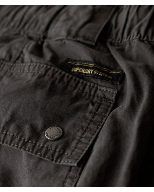 Superdry Black & Co Low Rise Utility Pants