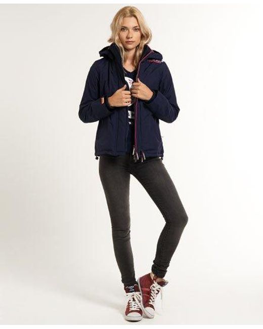 Superdry Blue Arctic Windcheater Jacket Nautical/Punk P