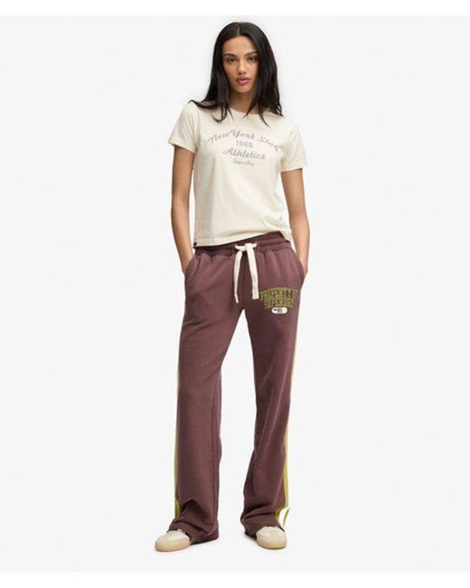 Superdry White & Co Athletic Essentials Fitted Graphic T-shirt