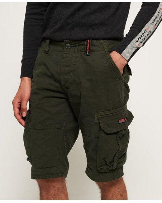 Superdry Core Cargo Lite Shorts in Green for Men - Lyst