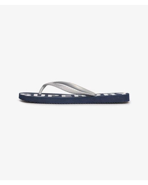 Superdry Blue Code Essential Flip Flops